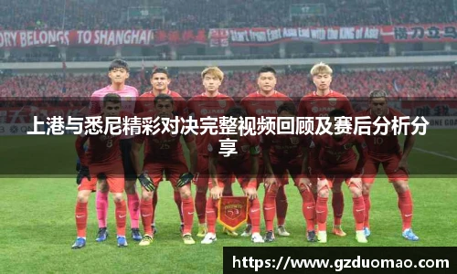 上港与悉尼精彩对决完整视频回顾及赛后分析分享